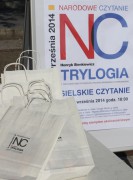 Narodowe Czytanie Trylogii  na jasielskim Rynku