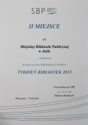 Jasielska Biblioteka nagrodzona za promowanie czytelnictwa