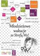 Akcje: Młodzieżowe wakacje z Biblioteką!