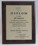 Jasielska Biblioteka nagrodzona za promocję czytelnictwa