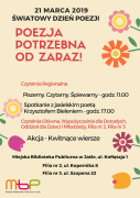 Akcje: Poezja potrzebna od zaraz! – Krzysztof Bieleń w Bibliotece