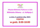 Festiwal Nauki - Biblioteka Główna otwarta do 18:00