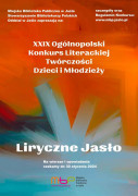 Konkursy: Liryczne Jasło zaprasza młodych twórców