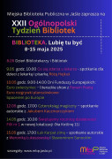 Tydzień Bibliotek – będzie się działo!