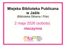 Biblioteka nieczynna 2 maja