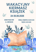 Wakacyjny kiermasz książek w bibliotece: 24-26.06.2026