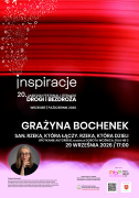 Festiwal: San. Rzeka, która łączy. Rzeka, która dzieli – spotkanie z Grażyną Bochenek