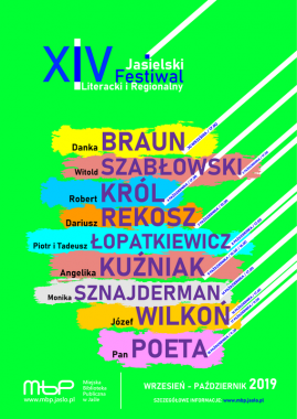 XIV Jasielski Festiwal Literacki i Regionalny w MBP w Jaśle