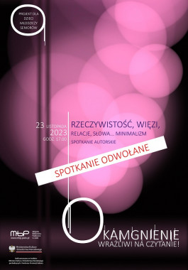 Spotkanie autorskie z Waldemarem Bawołkiem - ODWOŁANE!