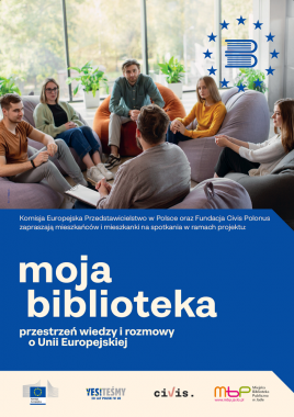 Moja biblioteka: przestrzeń wiedzy i rozmowy o Unii Europejskiej – nowy projekt w jasielskiej bibliotece