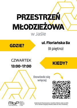 Nowe miejsce na mapie Jasła! Przestrzeń stworzona dla i z młodzieżą