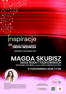 Festiwal: ulubiona saga Podkarpacia - spotkanie z Magdą Skubisz