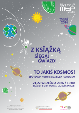 Projekty: To jakiś kosmos! – spotkania dla dzieci z Kubą Hajkusiem