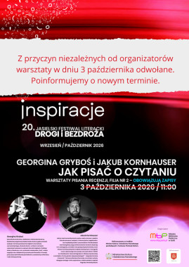 Festiwal: Jak pisać o czytaniu – warsztaty pisania recenzji - ODWOŁANE!
