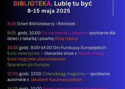 Tydzień Bibliotek – będzie się działo!